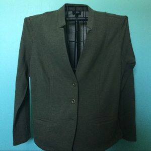 Short, Fitted Blazer with Pockets. EUC